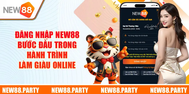 Đăng Nhập New88 - Bước Đầu Trong Hành Trình Làm Giàu Online