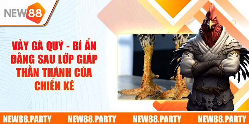 Vảy Gà Quý - Bí Ẩn Đằng Sau Lớp Giáp Thần Thánh Của Chiến Kê