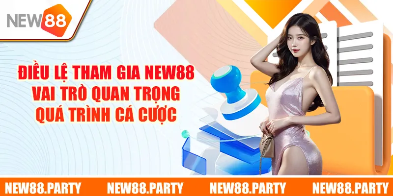 Điều lệ tham gia New88 đóng vai trò trong mọi hoạt động cá cược