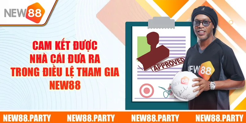 Cam kết được nhà cái đưa ra trong điều lệ tham gia New88